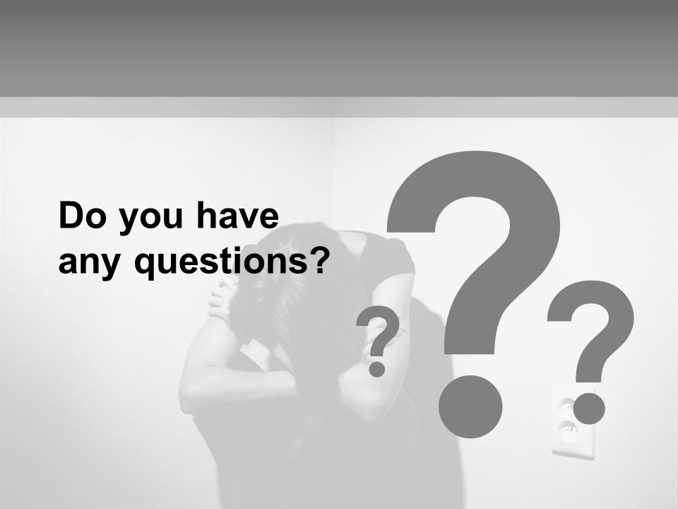 Shrink Mental Sink PowerPoint Template