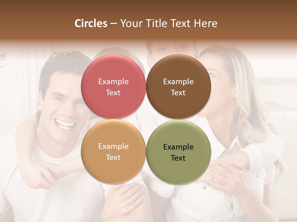 Happy House Real PowerPoint Template