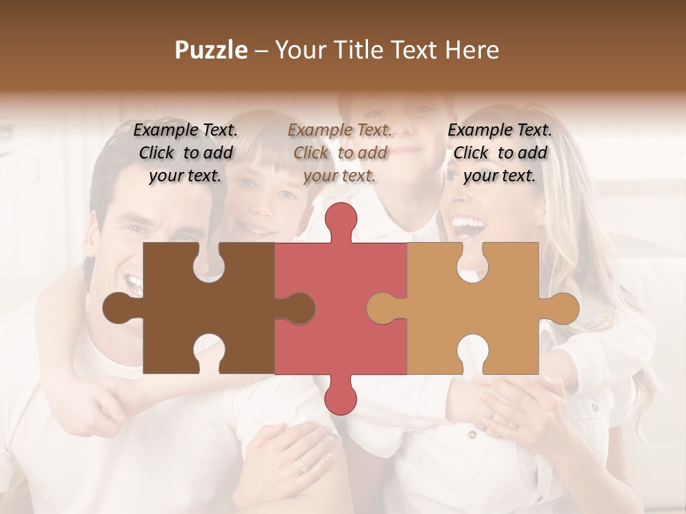 Happy House Real PowerPoint Template