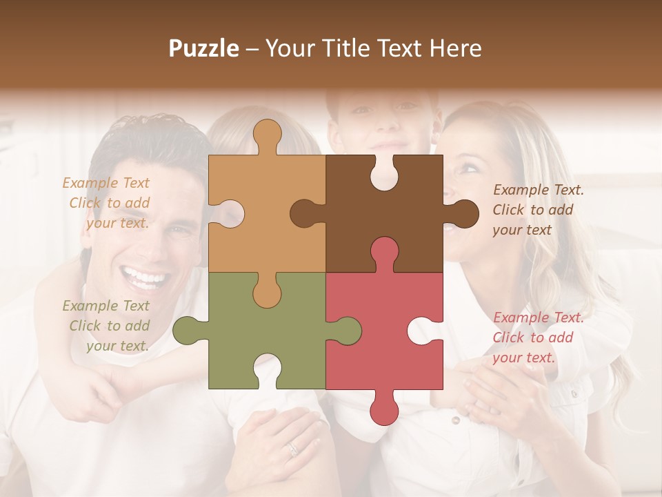 Happy House Real PowerPoint Template