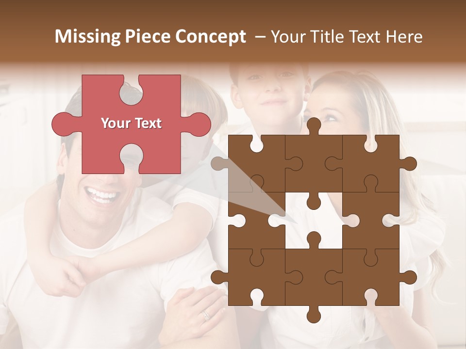 Happy House Real PowerPoint Template