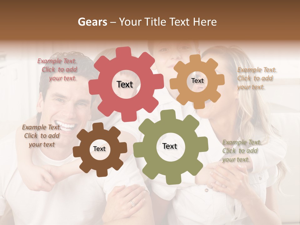 Happy House Real PowerPoint Template