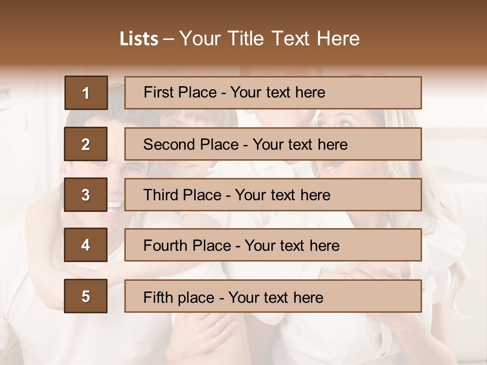 Happy House Real PowerPoint Template