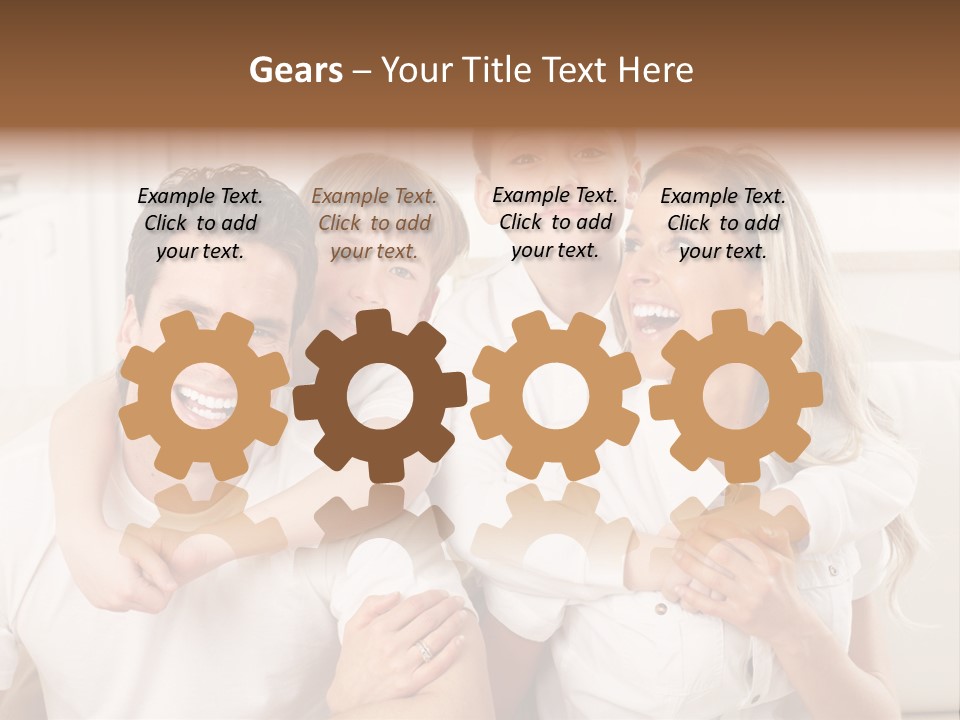 Happy House Real PowerPoint Template