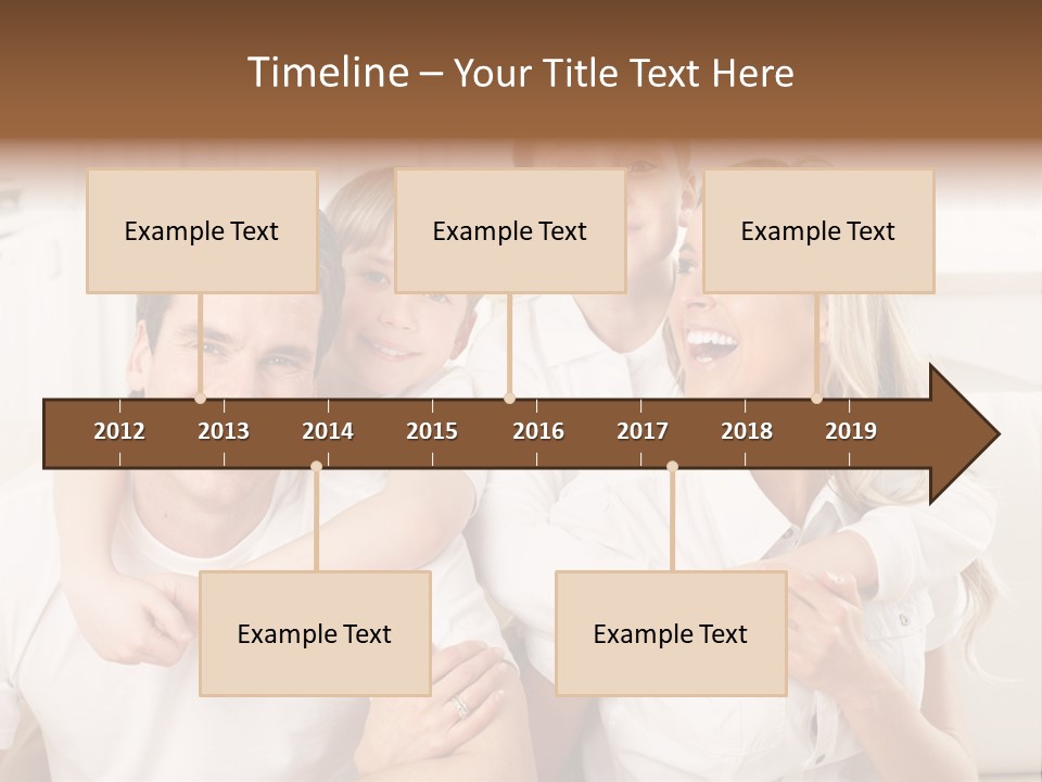 Happy House Real PowerPoint Template