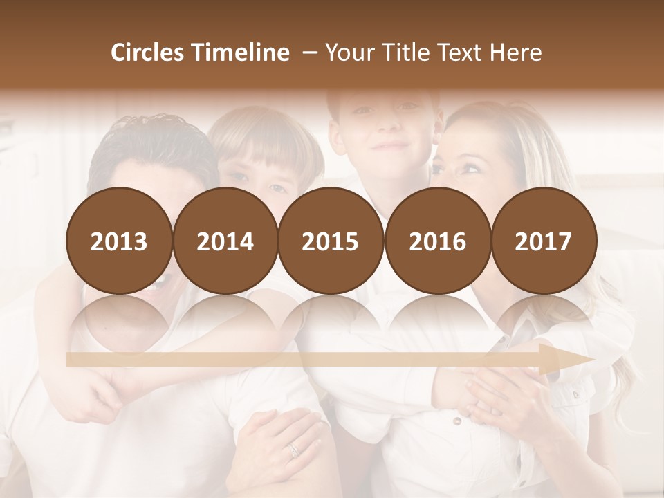 Happy House Real PowerPoint Template