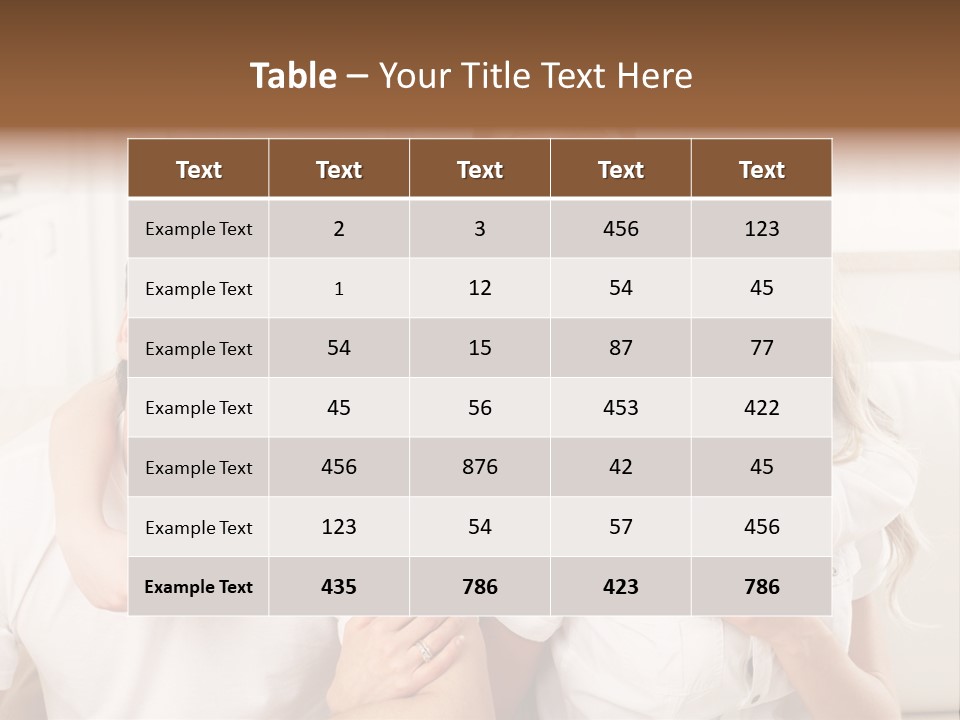 Happy House Real PowerPoint Template