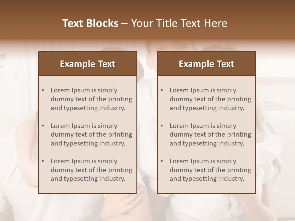 Happy House Real PowerPoint Template