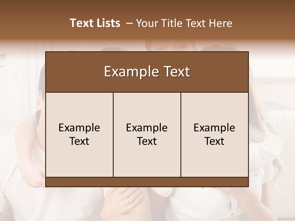 Happy House Real PowerPoint Template
