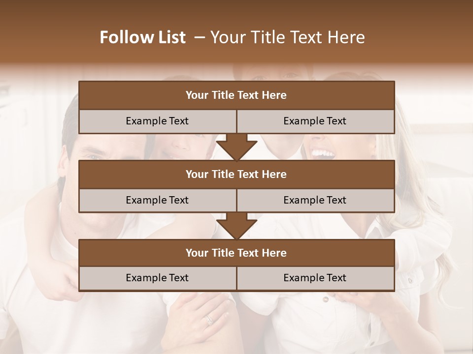 Happy House Real PowerPoint Template