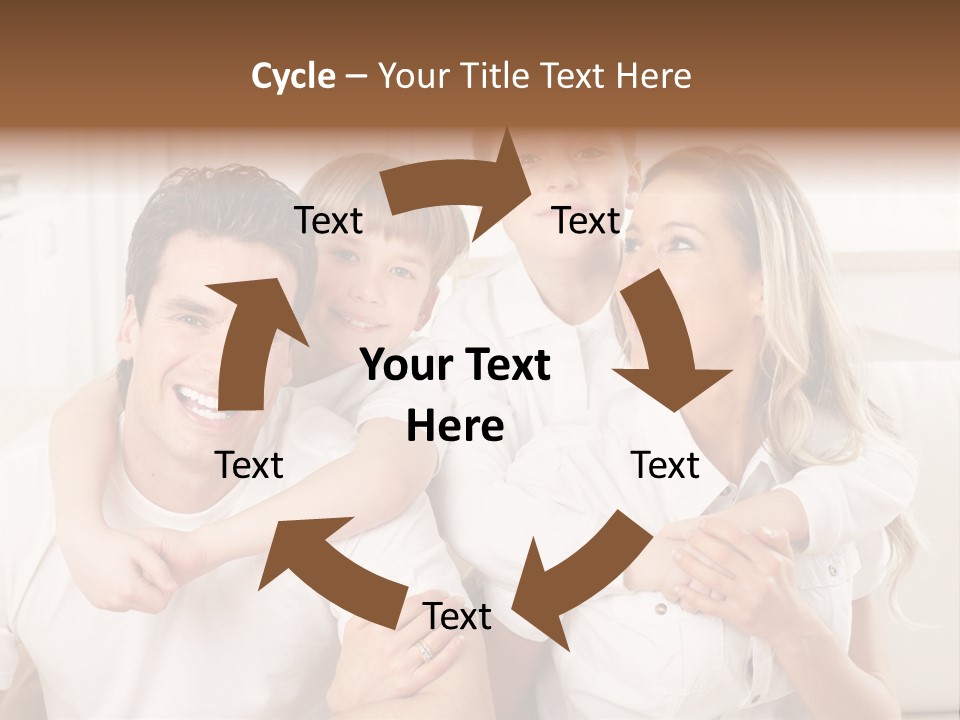 Happy House Real PowerPoint Template