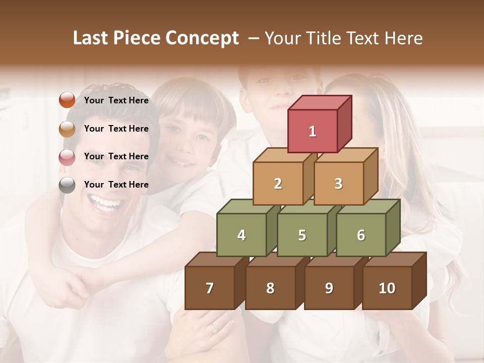 Happy House Real PowerPoint Template