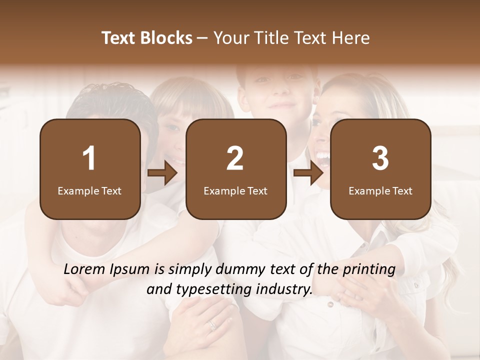 Happy House Real PowerPoint Template