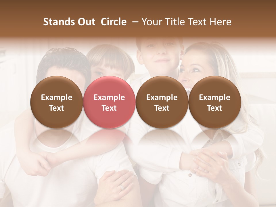 Happy House Real PowerPoint Template