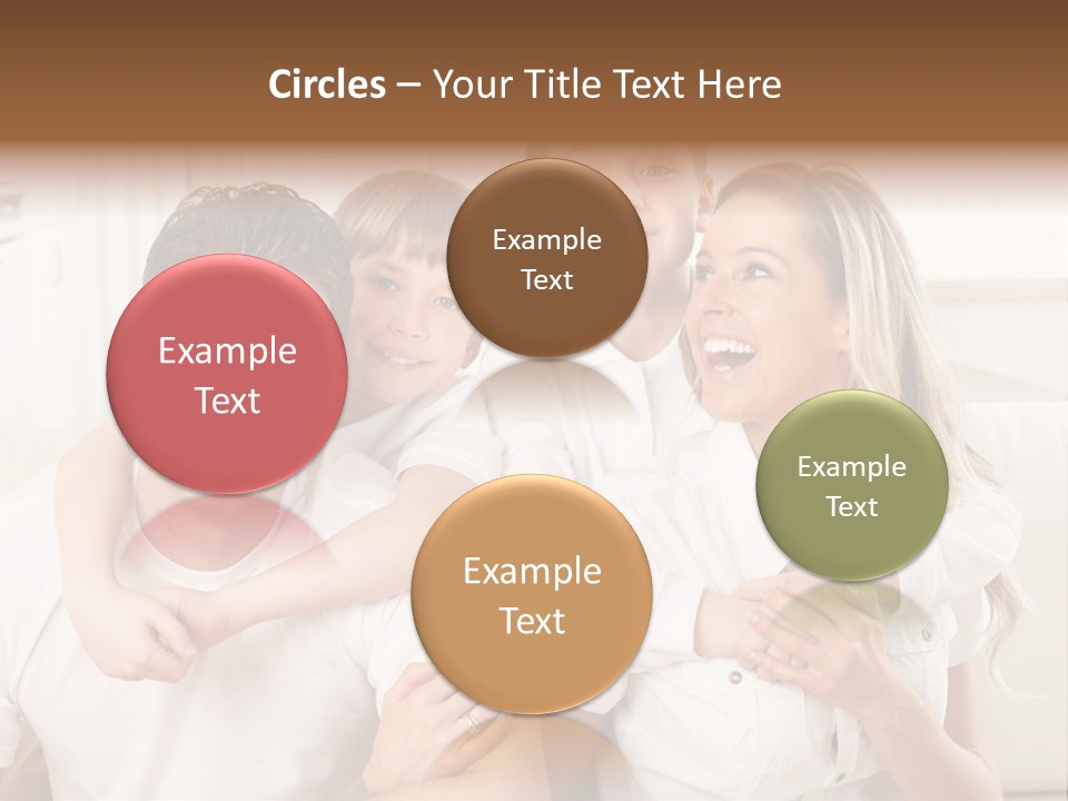 Happy House Real PowerPoint Template