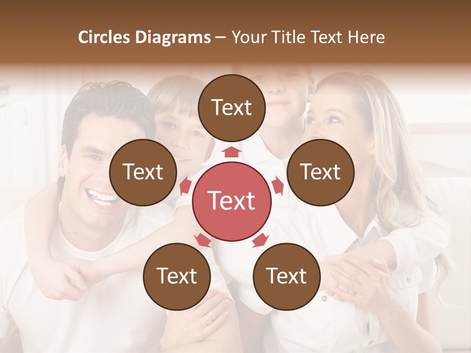 Happy House Real PowerPoint Template