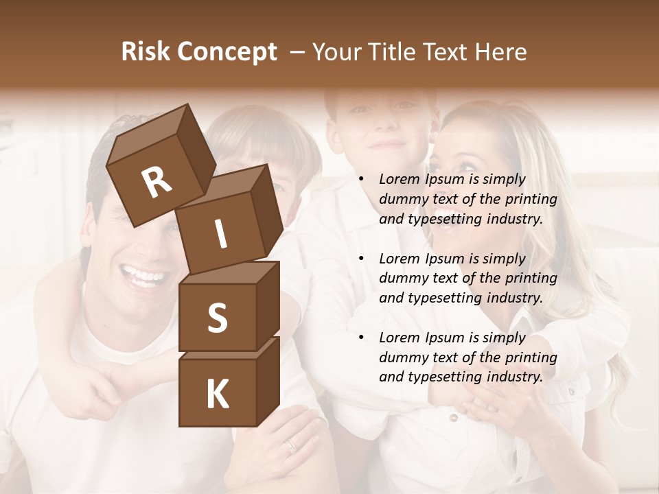 Happy House Real PowerPoint Template