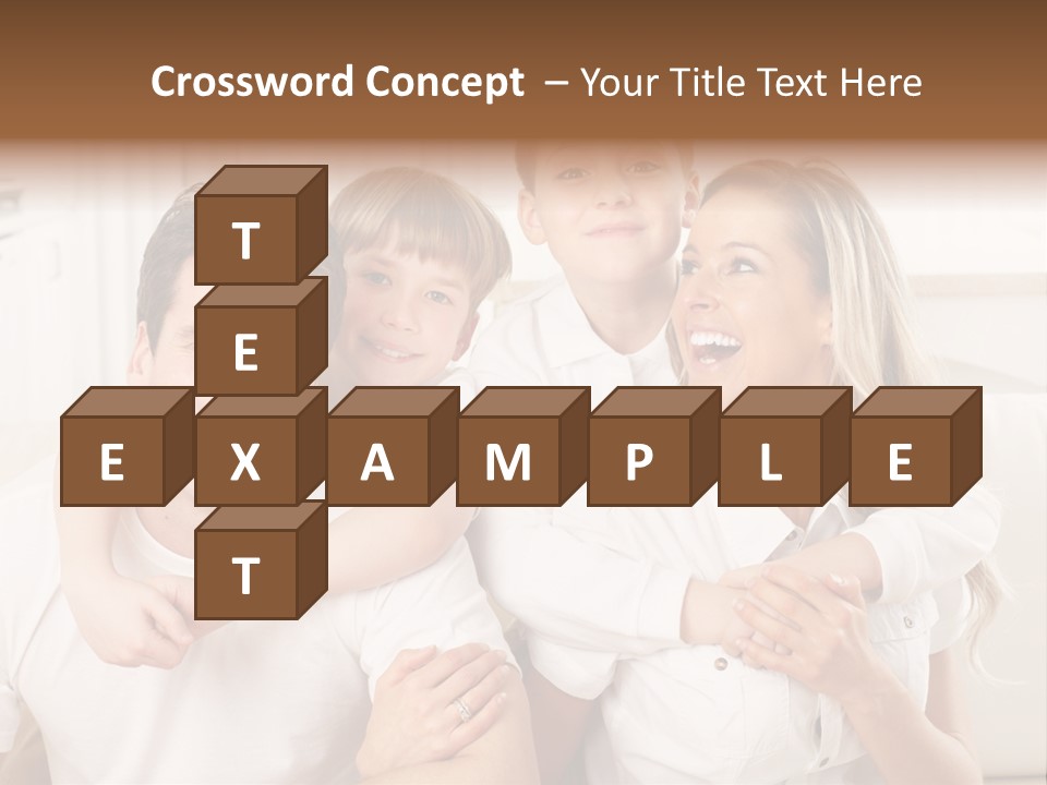 Happy House Real PowerPoint Template