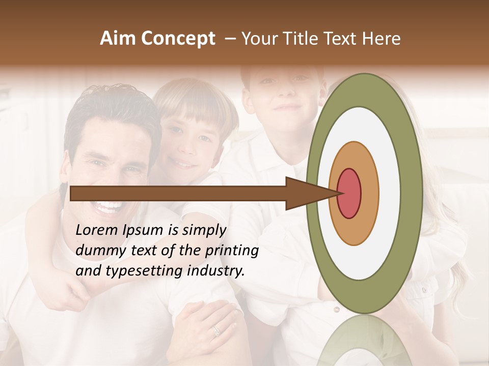 Happy House Real PowerPoint Template