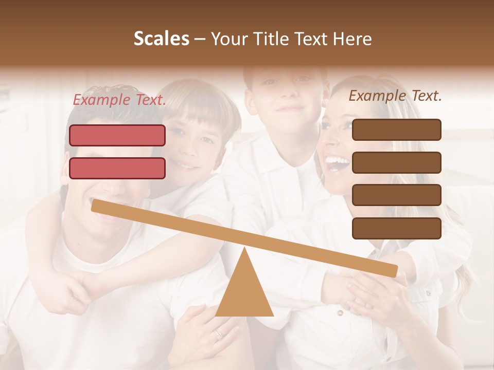 Happy House Real PowerPoint Template