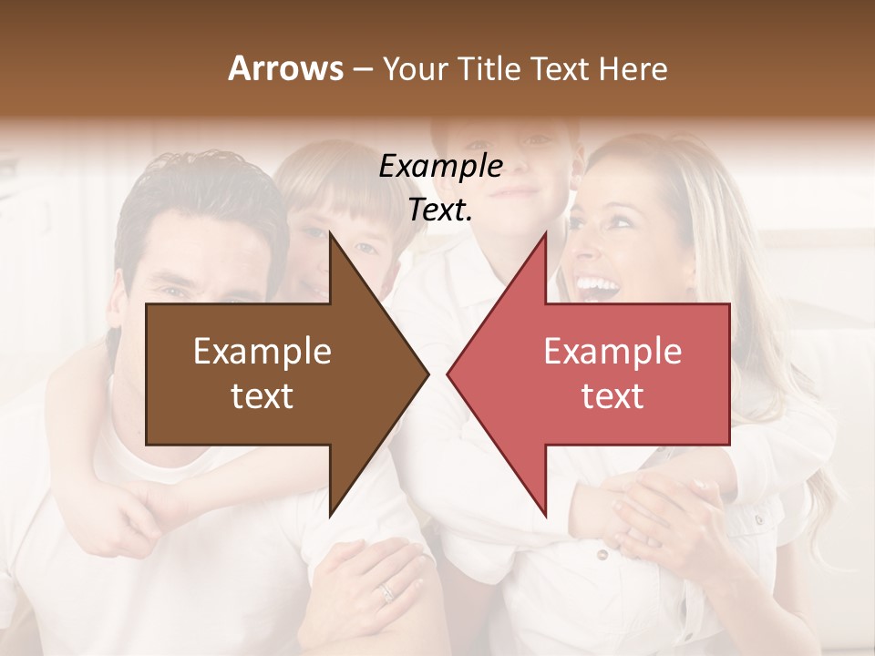 Happy House Real PowerPoint Template