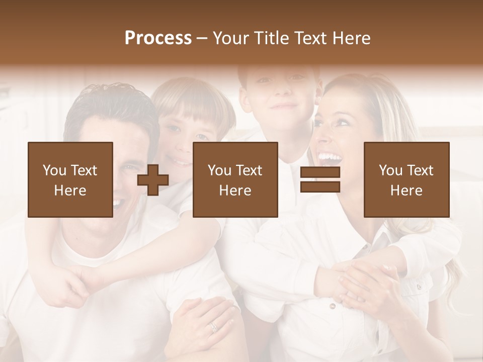 Happy House Real PowerPoint Template