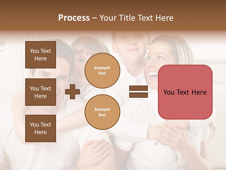Happy House Real PowerPoint Template