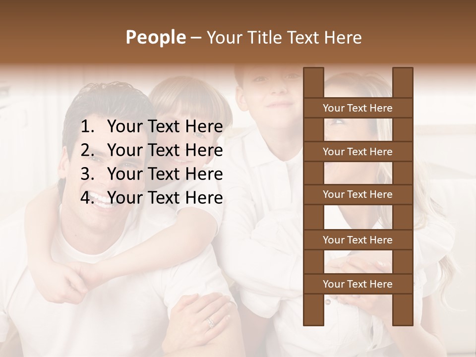 Happy House Real PowerPoint Template