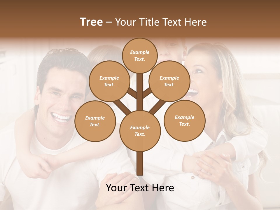 Happy House Real PowerPoint Template