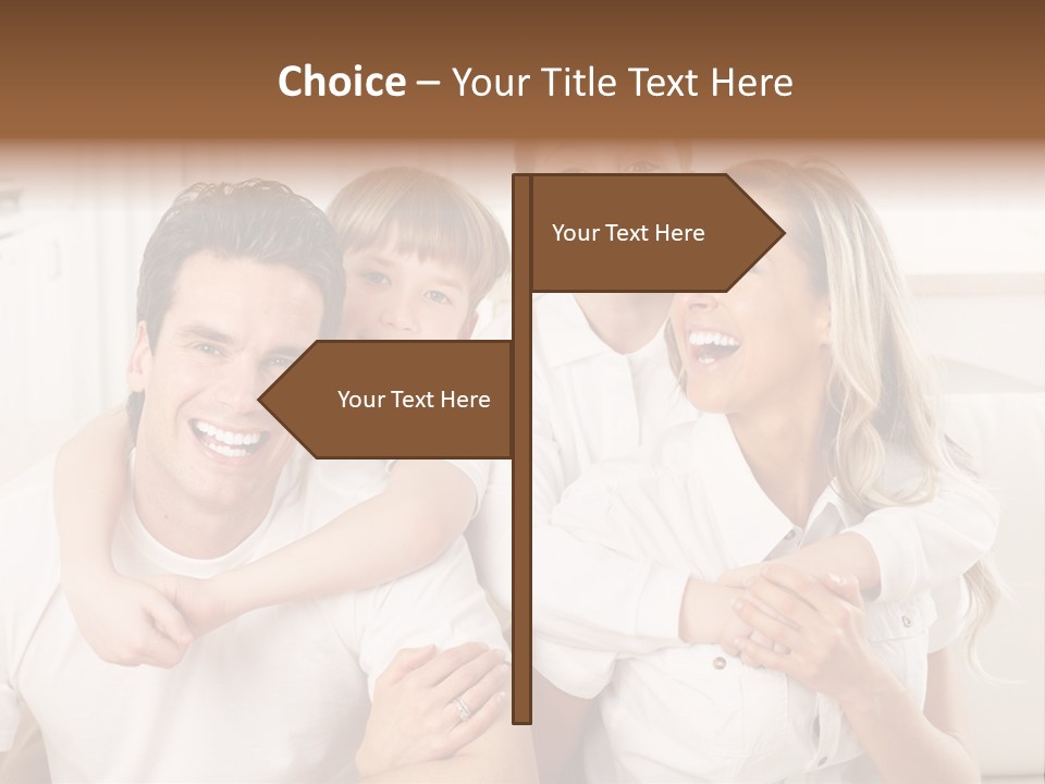 Happy House Real PowerPoint Template