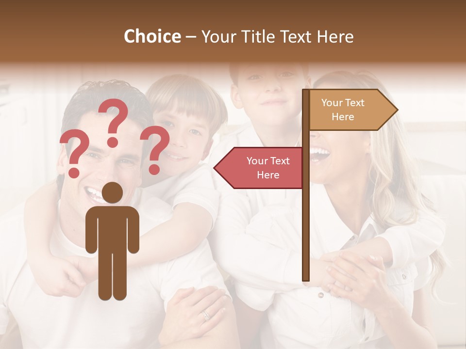 Happy House Real PowerPoint Template