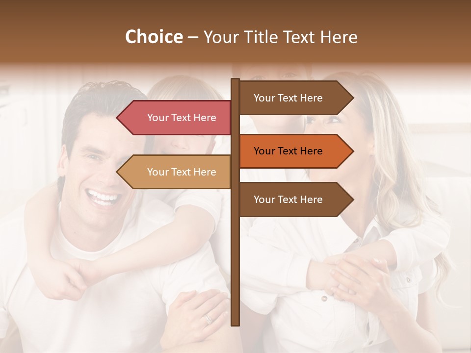 Happy House Real PowerPoint Template