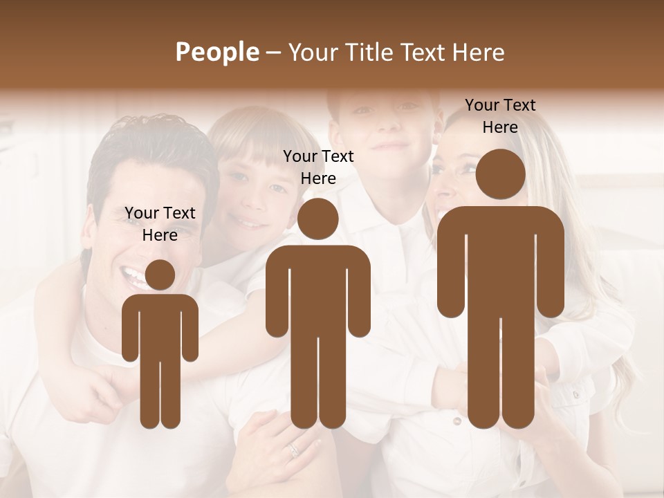 Happy House Real PowerPoint Template