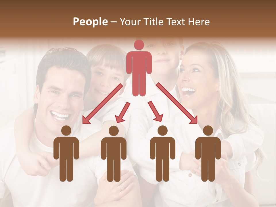 Happy House Real PowerPoint Template