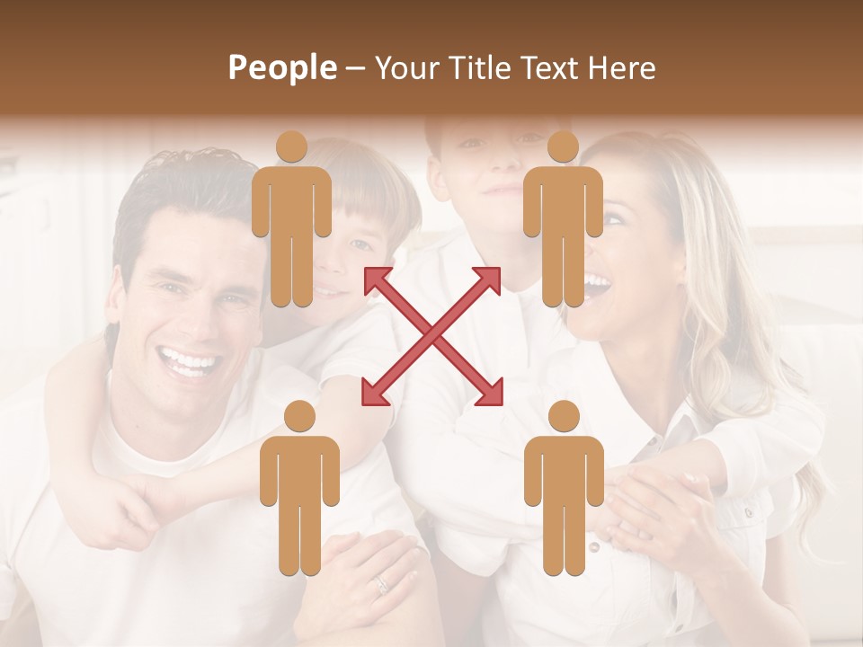 Happy House Real PowerPoint Template