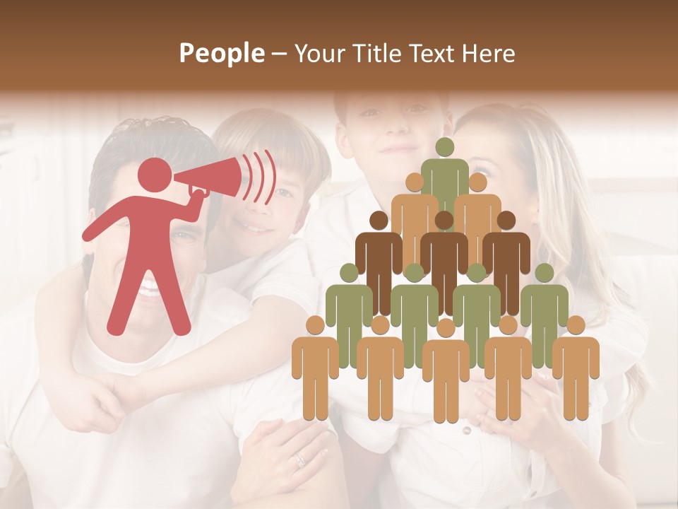 Happy House Real PowerPoint Template