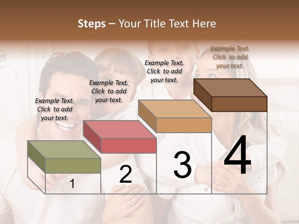 Happy House Real PowerPoint Template