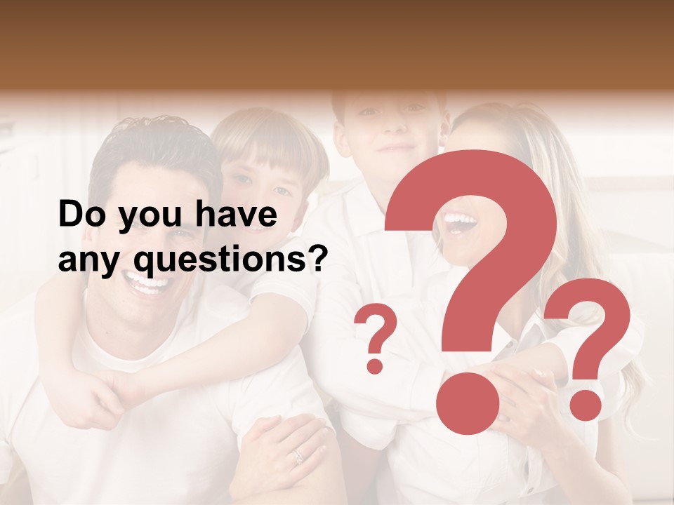 Happy House Real PowerPoint Template