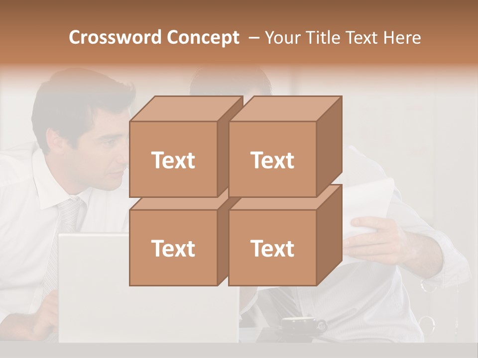 Business Bank Partnership PowerPoint Template