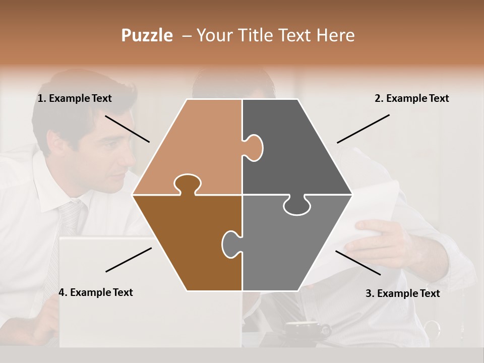 Business Bank Partnership PowerPoint Template