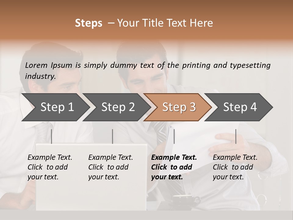 Business Bank Partnership PowerPoint Template
