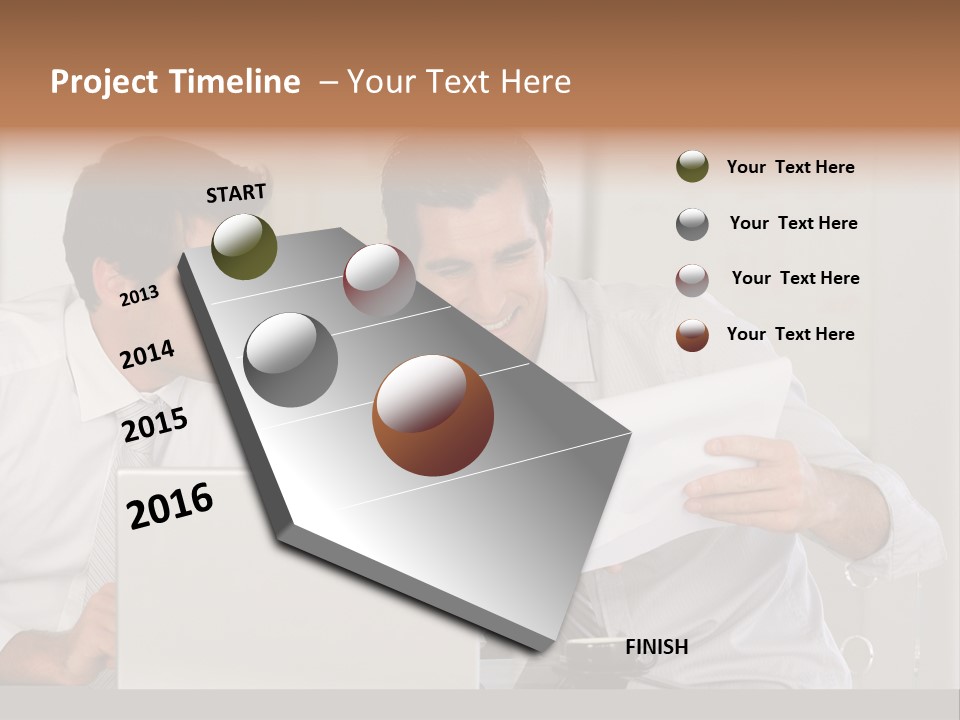 Business Bank Partnership PowerPoint Template
