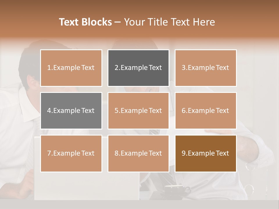Business Bank Partnership PowerPoint Template
