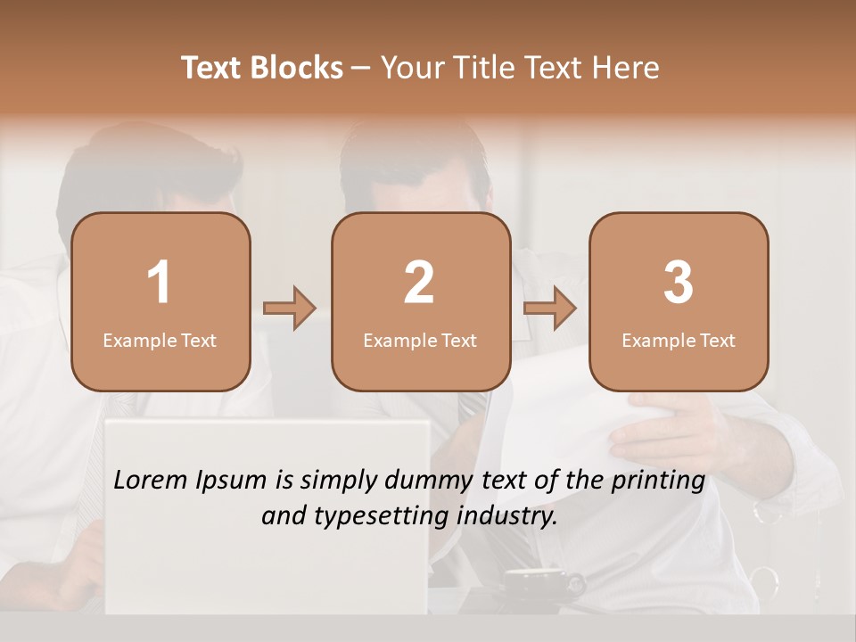 Business Bank Partnership PowerPoint Template