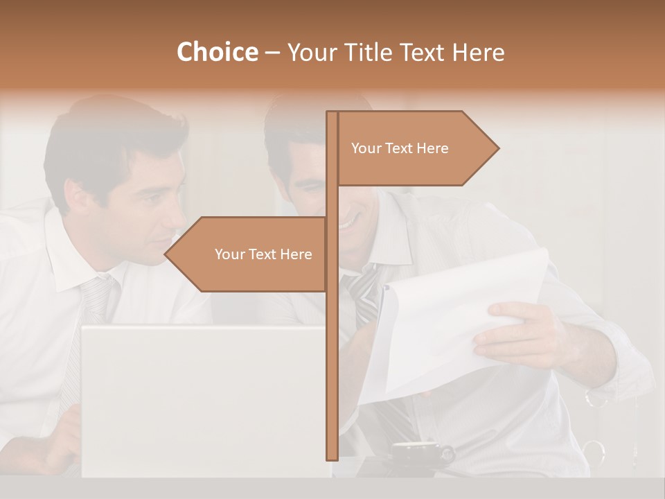Business Bank Partnership PowerPoint Template