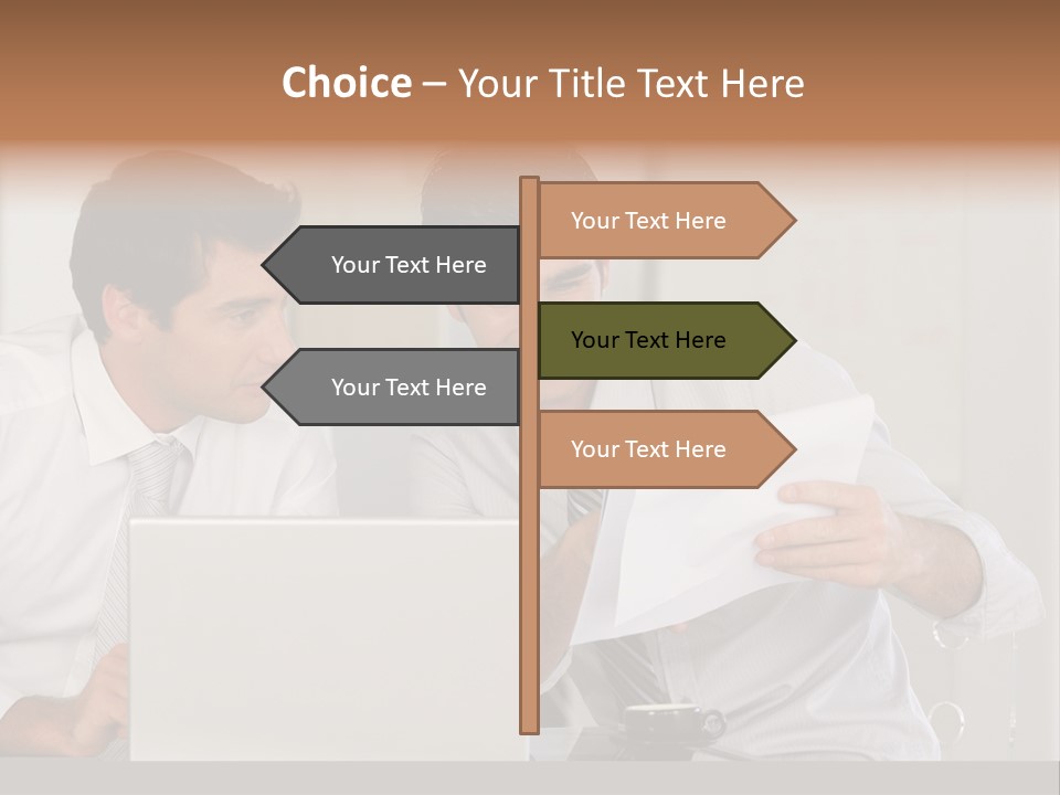 Business Bank Partnership PowerPoint Template