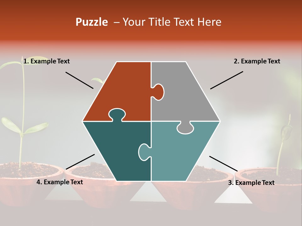 Germinating Beginnings Flora PowerPoint Template