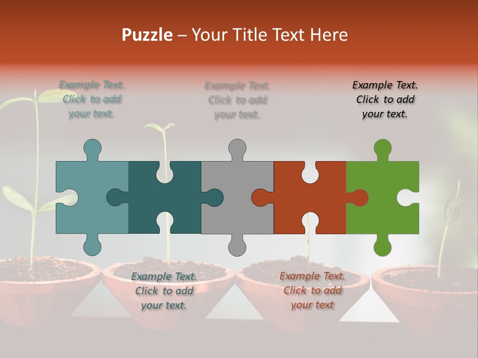 Germinating Beginnings Flora PowerPoint Template