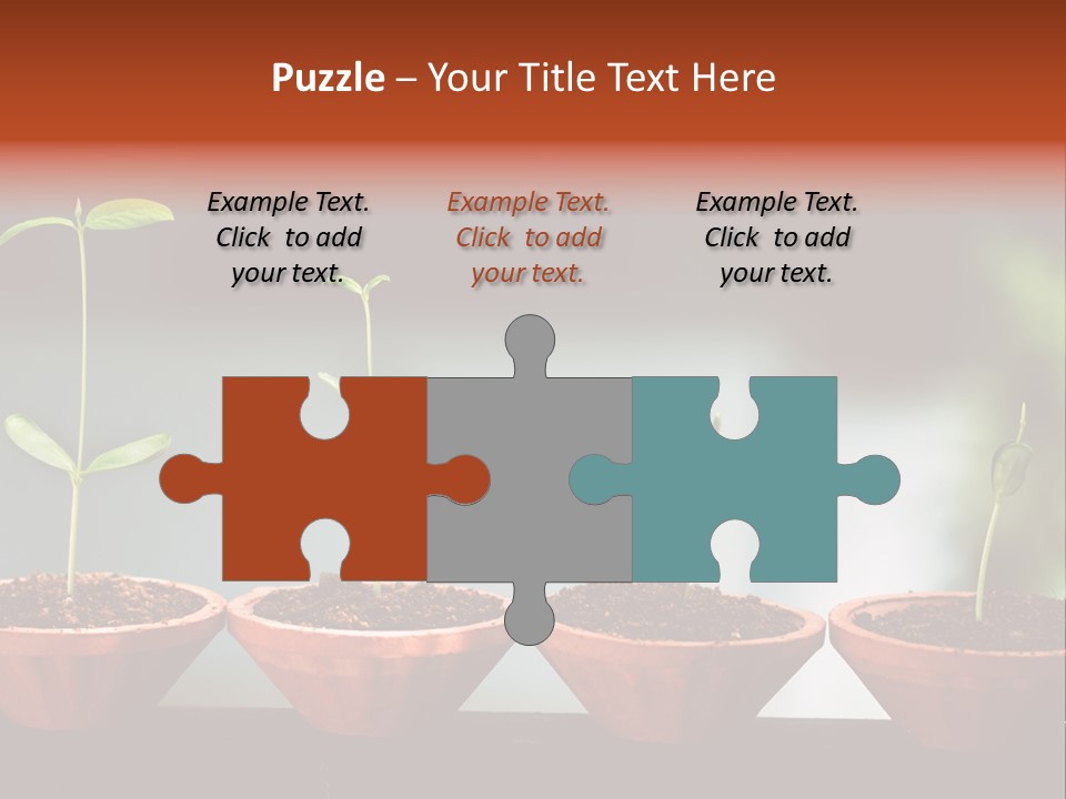 Germinating Beginnings Flora PowerPoint Template