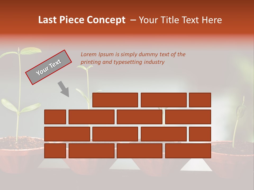 Germinating Beginnings Flora PowerPoint Template